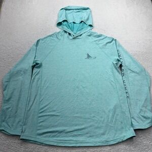 Vineyard Vines Mens Performance Hoodie Long Sleeve Boat Performance Tech Shirt M